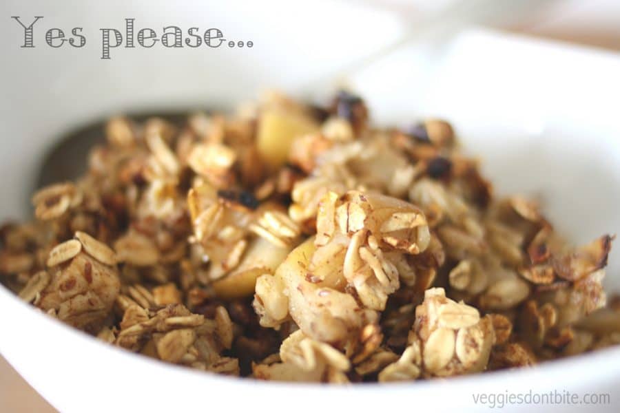 Apple Pecan Oat Crumble