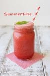 Watermelon mint frozen cooler