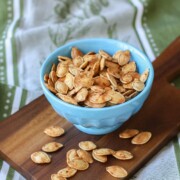 Smoky Garlic Pumpkin Seeds