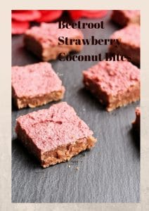 beetroot strawberry brownies