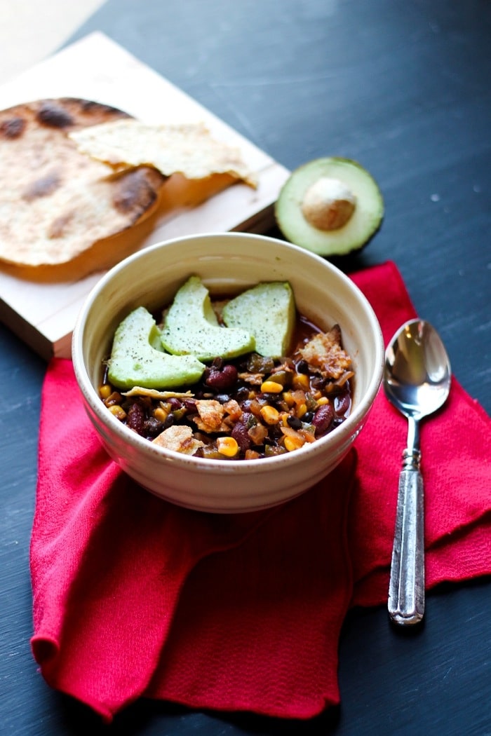 Vegan Mexican chili