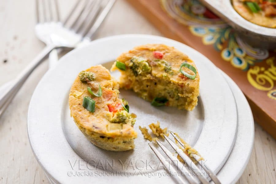 Veggie frittata bites