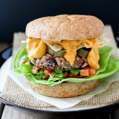 The Ultimate Mexican Nacho Burger