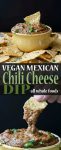 Vegan Mexican chili cheese dip