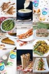 collage of vegan thanksgiving meals