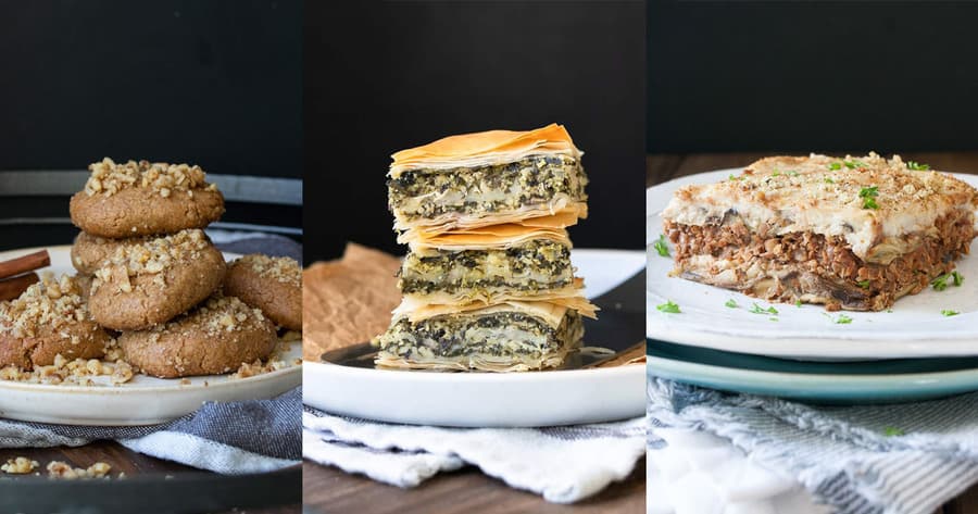 Christmas greek food sale