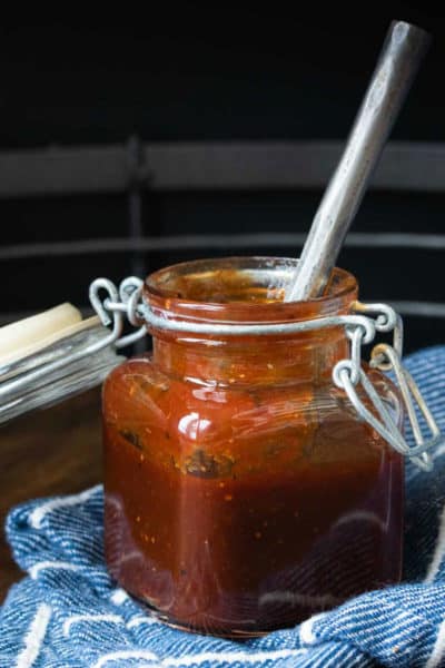 You should always have a great tasting homemade steak sauce recipe in your back pocket. It's the perfect way to add a little extra flavor to your meal! #vegansauces #homemadesauce