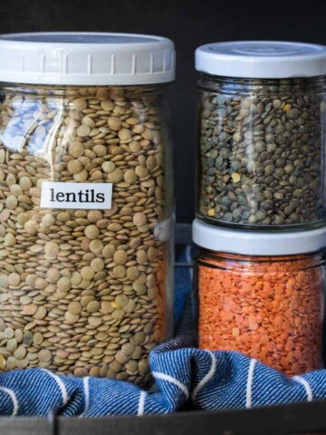 Lentils are a fantastic and wholesome food. They are so versatile and delicious. This ultimate guide on how to cook lentils is a must have for every cook! #driedbeans #lentilrecipes
