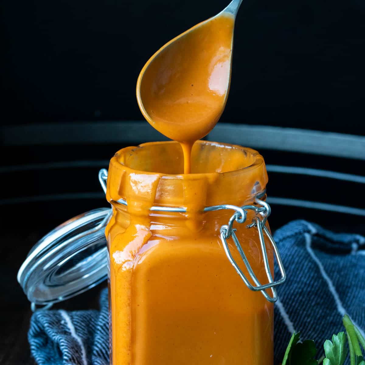 Healthy Vegan Buffalo Sauce (Without Butter)-image