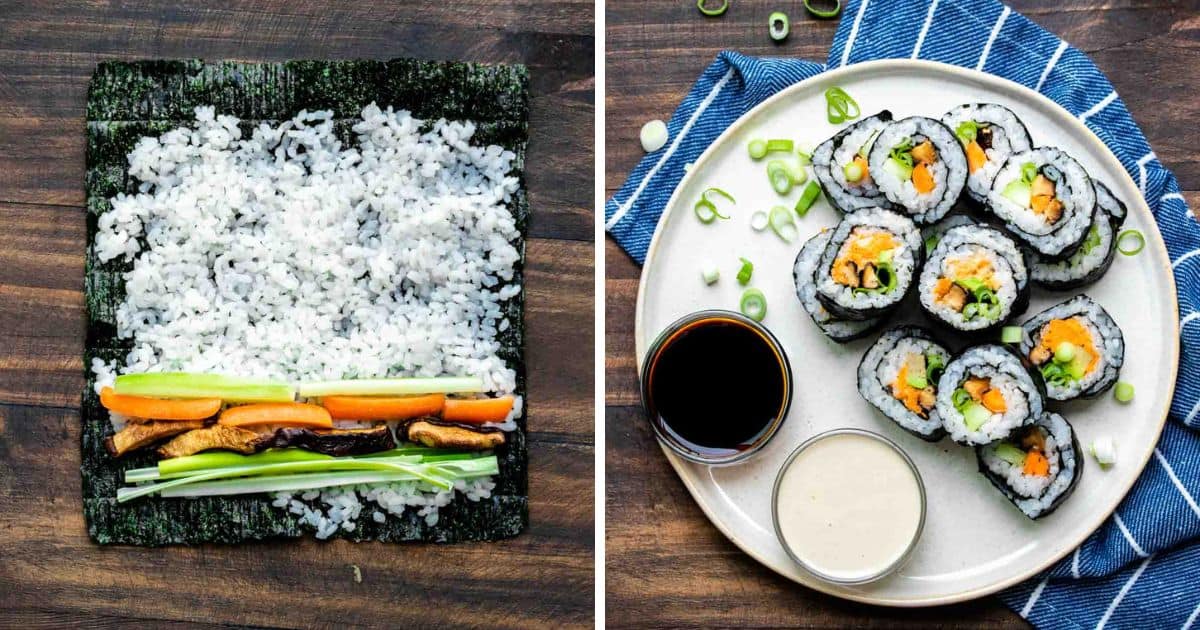 Easy Homemade Vegan Sushi Recipe