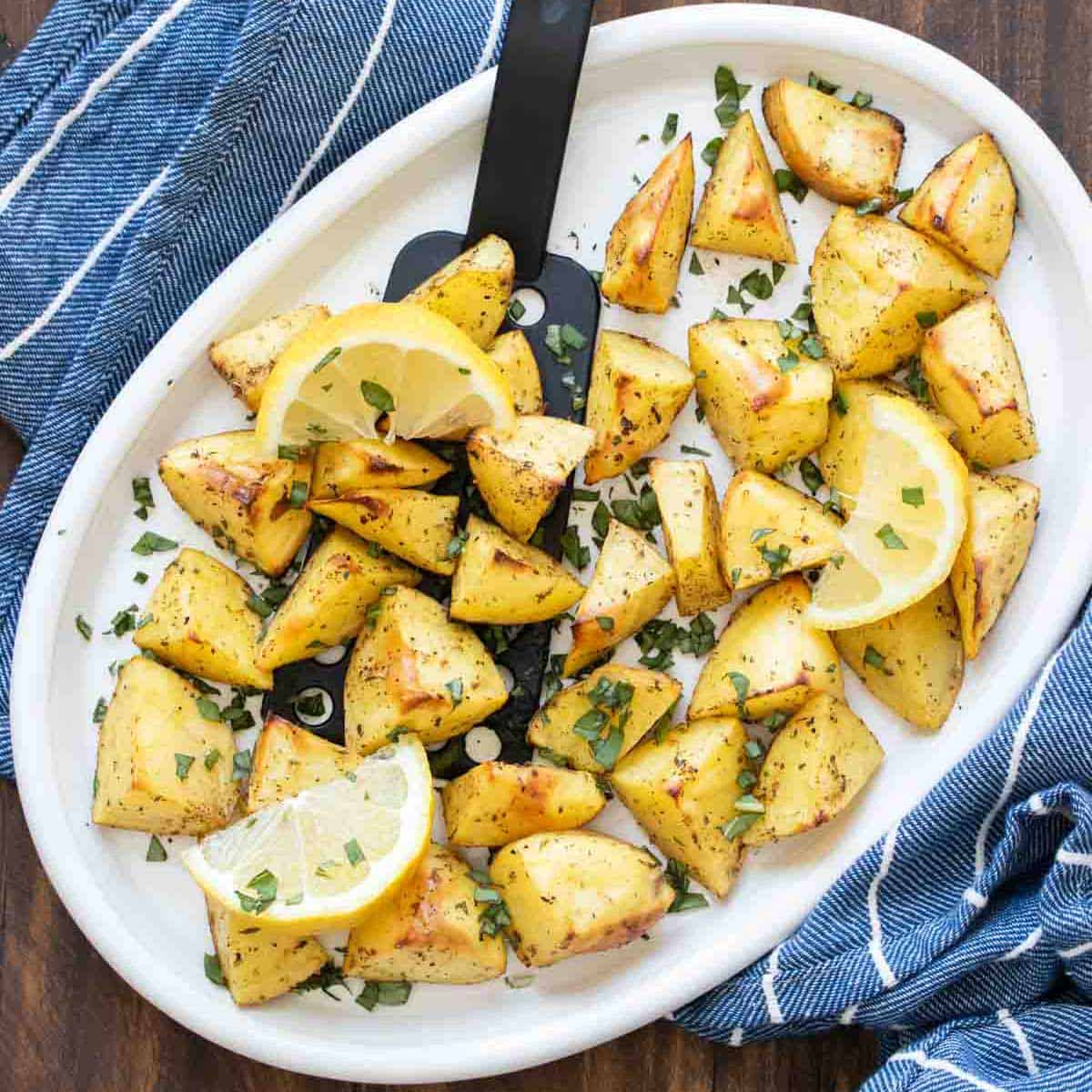 Authentic Greek Lemon Potatoes Recipe-image