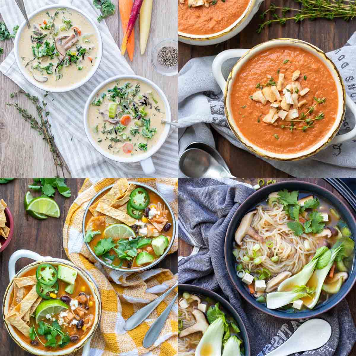 The Best Healthy Vegan Soups - Veggies Don't Bite