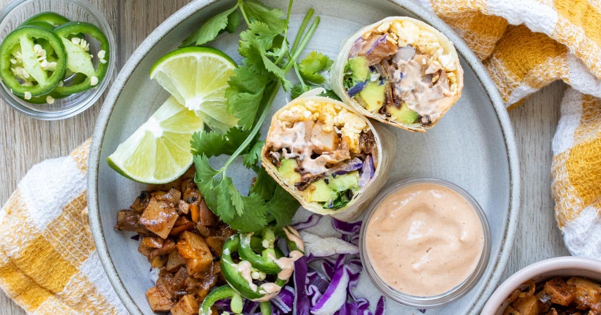 Ultimate Vegan Breakfast Burrito Recipe 