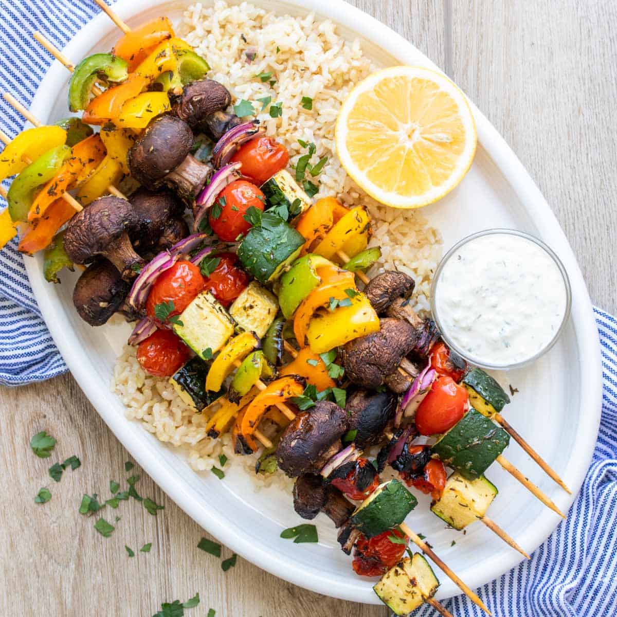 Chicken Kabob with Vegetables –