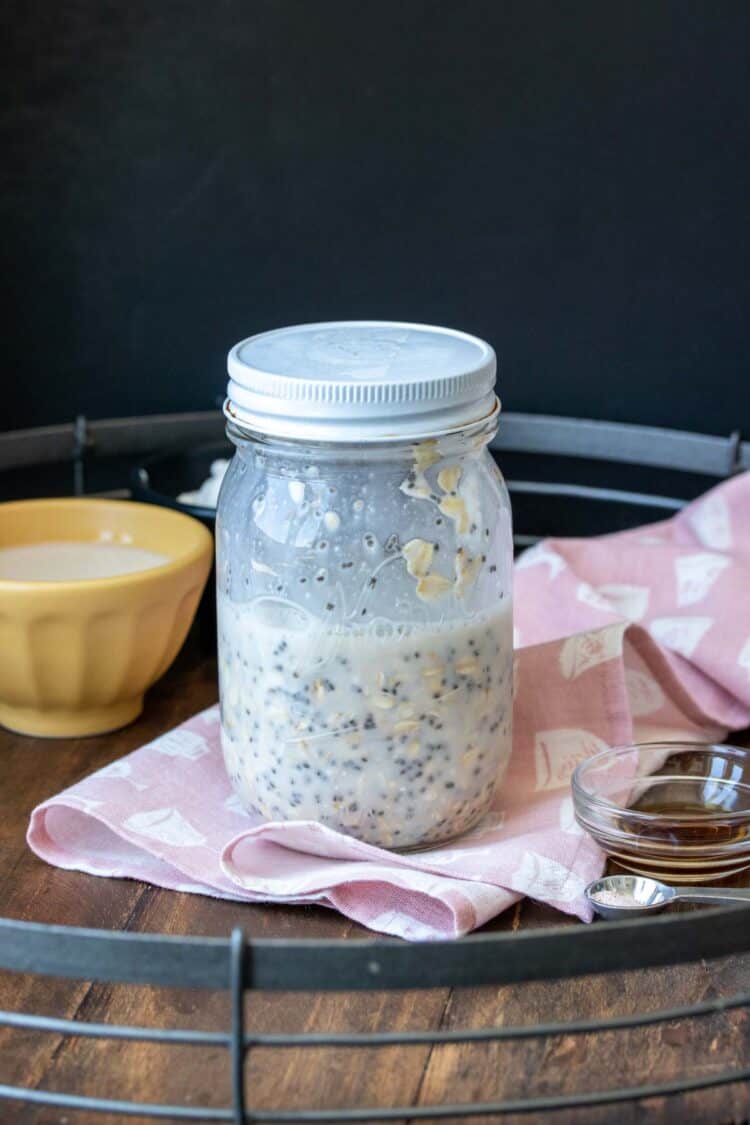 Overnight Oats Jar - Veggies Don't Bite