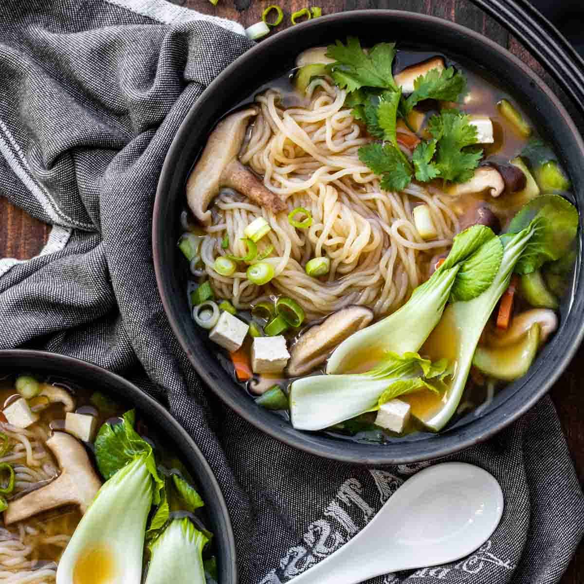 Ten-Minute Miso Noodle Soup