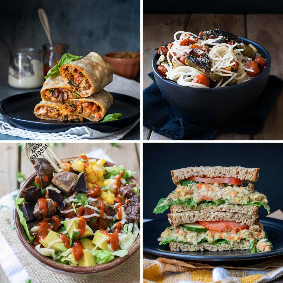 58 Vegetarian Lunch Ideas (Easy Recipes for Work)