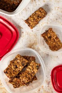 Healthy Breakfast Bars (Gluten Free) - Veggies Don't Bite